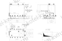 Чертежи котла КВ 450 кВт твердотопливный