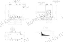 Котел на дровах КВД 0.15 чертеж
