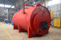 Котел жаротрубный для пара